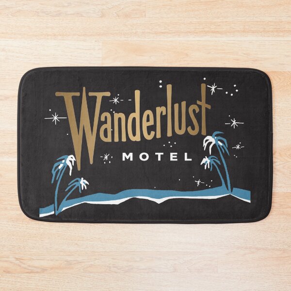 Item preview, Wanderlust Motel Anaheim California  designed and sold by Corinne Alexa Jackson.