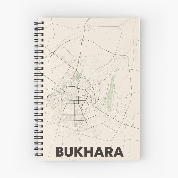 Item preview, Bukhara Map designed and sold by MapsNerd.