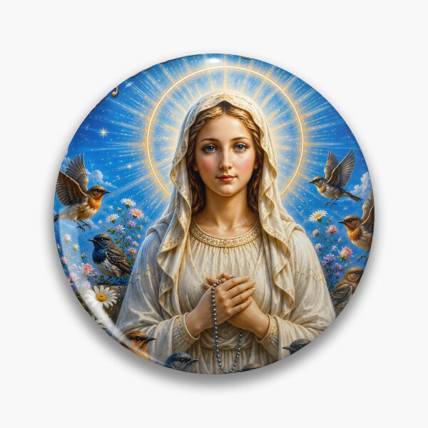 Item preview,  Virgin Mary from Mount of the Nightingales   -  Black Madonna of Częstochowa designed and sold by WarriorVision.
