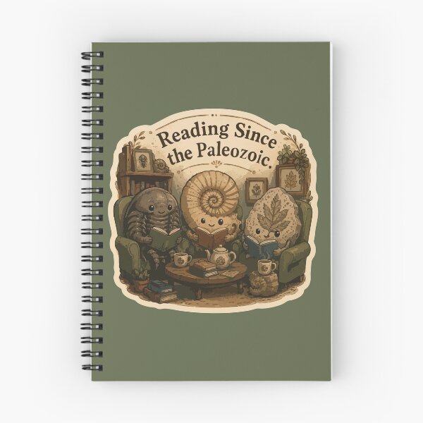 Item preview, Reading Since the Paleozoic Funny Fossil Book Lover designed and sold by SimplePoDesign.