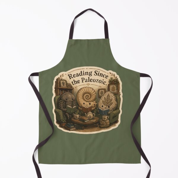 Item preview, Reading Since the Paleozoic Funny Fossil Book Lover designed and sold by SimplePoDesign.