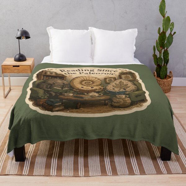 Item preview, Reading Since the Paleozoic Funny Fossil Book Lover designed and sold by SimplePoDesign.