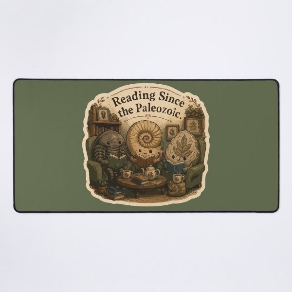 Item preview, Reading Since the Paleozoic Funny Fossil Book Lover designed and sold by SimplePoDesign.