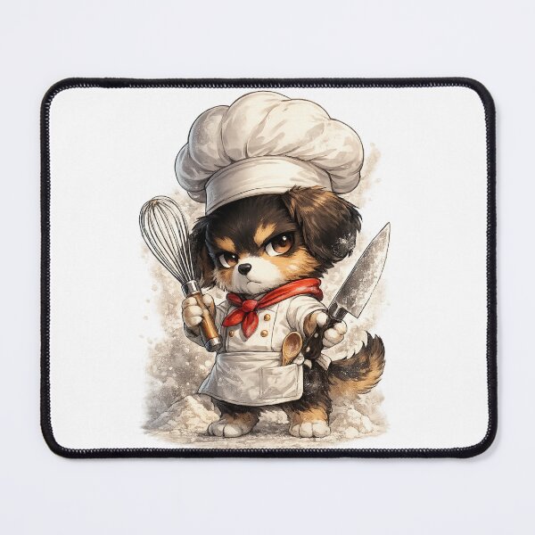 Item preview, Cute Chibi Chef Dog designed and sold by Minato_Monarch.