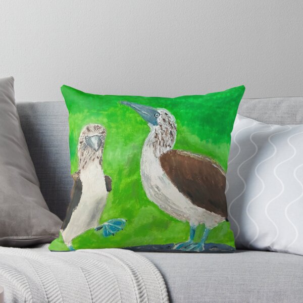 Item preview, Blue-footed Booby duo designed and sold by woodland-towers.