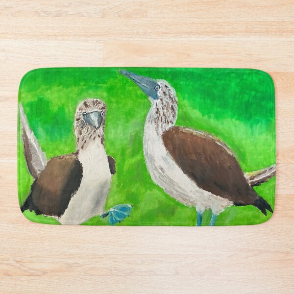 Item preview, Blue-footed Booby duo designed and sold by woodland-towers.