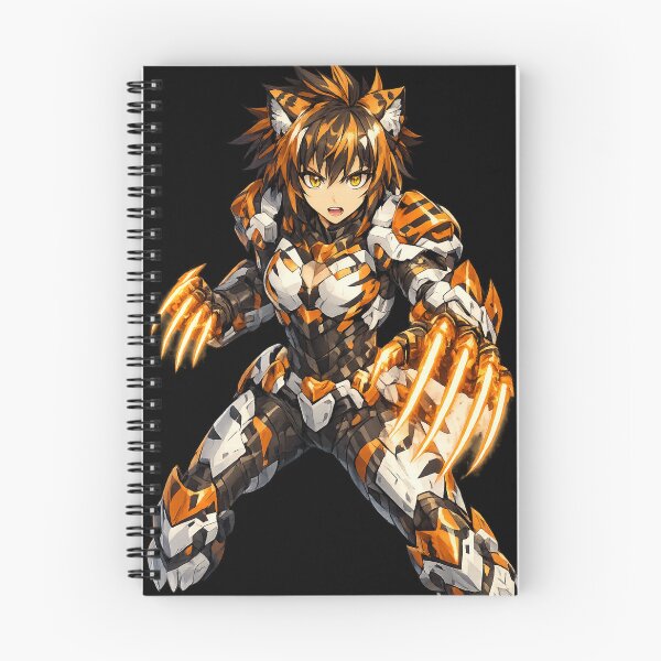 Item preview, Tiger Nova Vanguard – Original Futuristic Anime Warrior designed and sold by Sticleg.