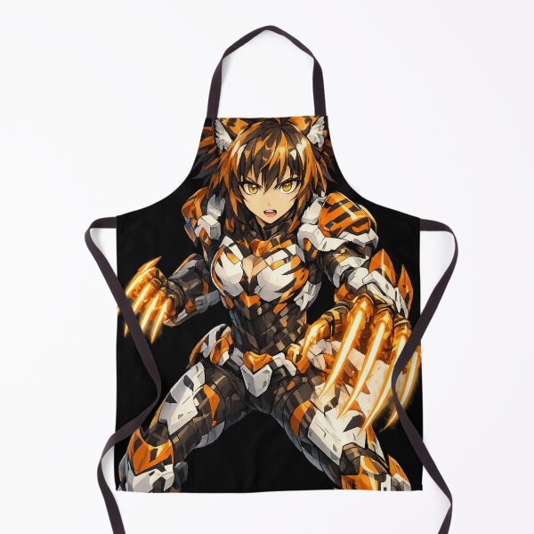 Item preview, Tiger Nova Vanguard – Original Futuristic Anime Warrior designed and sold by Sticleg.