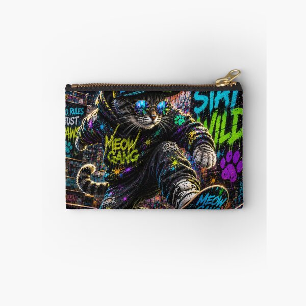 Item preview, Meow Gang – Born to Shred designed and sold by Neon Riot Studio.
