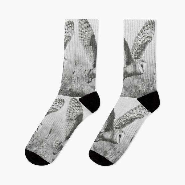 Item preview, A Barn Owl sweeping across open farmland, Birds in Motion designed and sold by CDC40.