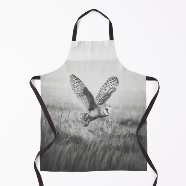 Item preview, A Barn Owl sweeping across open farmland, Birds in Motion designed and sold by CDC40.