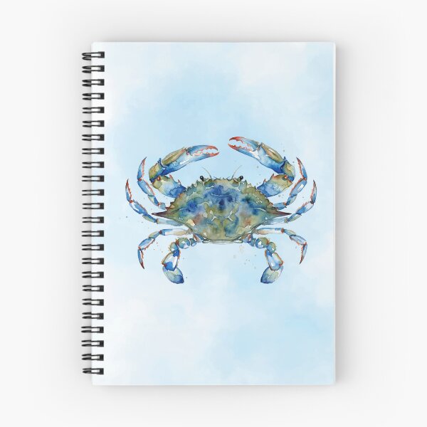 Item preview, Watercolor Maryland Green Crab designed and sold by katelizspra.