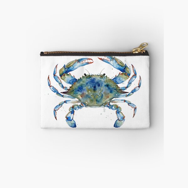 Item preview, Watercolor Maryland Green Crab designed and sold by katelizspra.
