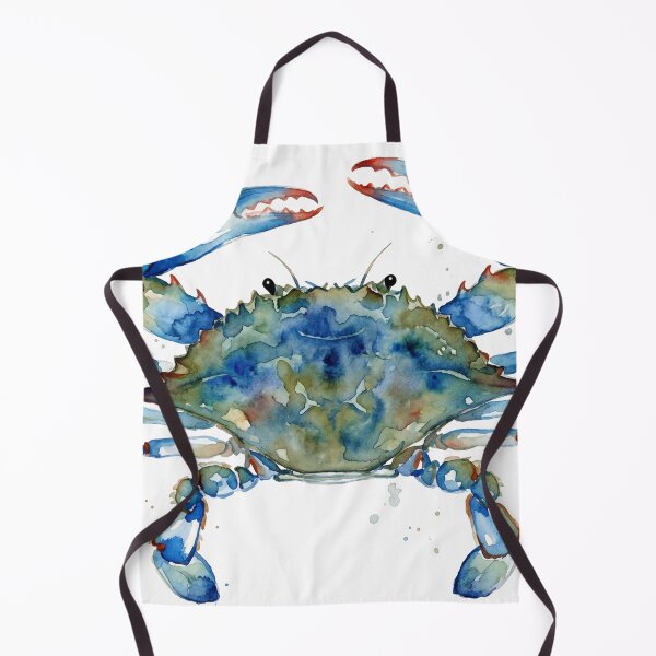 Item preview, Watercolor Maryland Green Crab designed and sold by katelizspra.