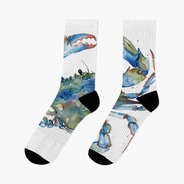 Item preview, Watercolor Maryland Green Crab designed and sold by katelizspra.