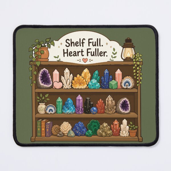 Item preview, Shelf Full Heart Fuller Crystal Collection Kawaii designed and sold by SimplePoDesign.