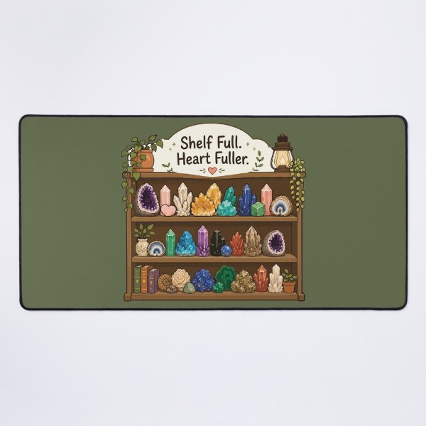 Item preview, Shelf Full Heart Fuller Crystal Collection Kawaii designed and sold by SimplePoDesign.
