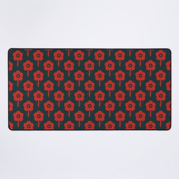 Item preview, Je suis solo - Simple vintage red flowers 2C designed and sold by StefanStudioArt.