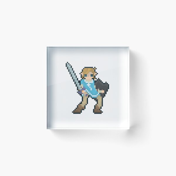 Item preview, BoTW Link Pixel Art designed and sold by SuperSpud678.
