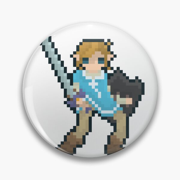 Item preview, BoTW Link Pixel Art designed and sold by SuperSpud678.