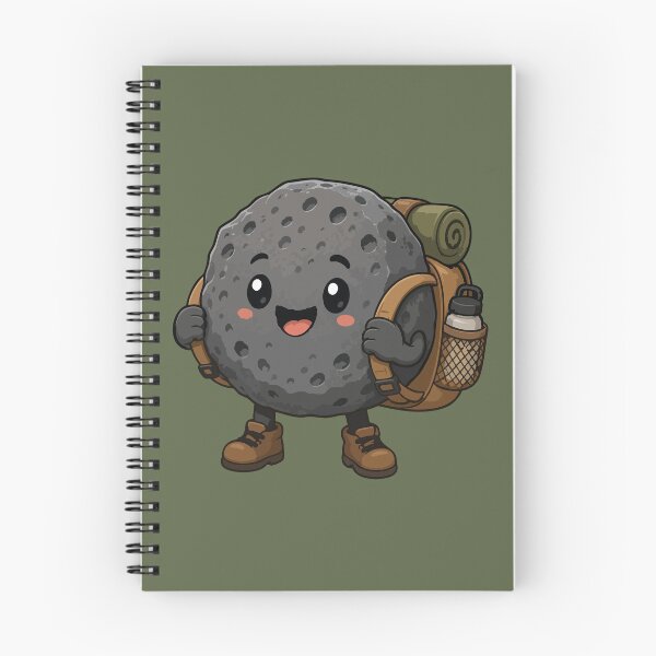 Item preview, Cute Hiking Rock Kawaii Rockhound Adventure designed and sold by SimplePoDesign.
