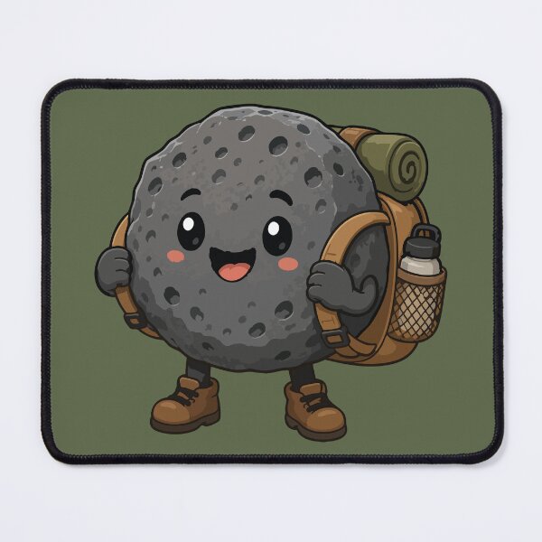 Item preview, Cute Hiking Rock Kawaii Rockhound Adventure designed and sold by SimplePoDesign.