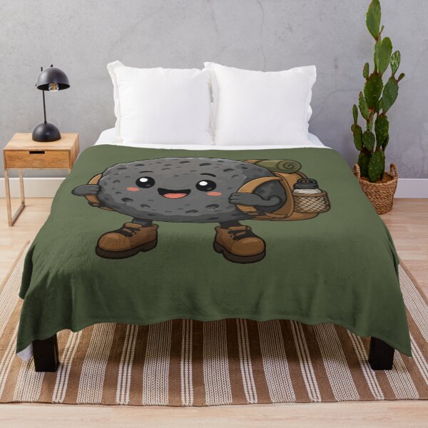 Item preview, Cute Hiking Rock Kawaii Rockhound Adventure designed and sold by SimplePoDesign.