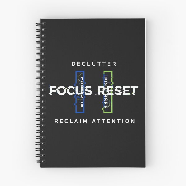 Item preview, Digital Detox Shirt Focus Reset designed and sold by Hanno0.