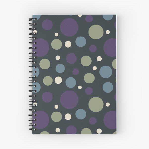 Item preview, Modern Circle Pattern – Charcoal Geometric Seamless Pattern designed and sold by ViviNyks.