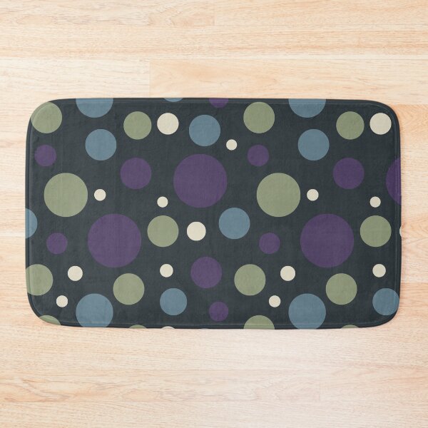Item preview, Modern Circle Pattern – Charcoal Geometric Seamless Pattern designed and sold by ViviNyks.