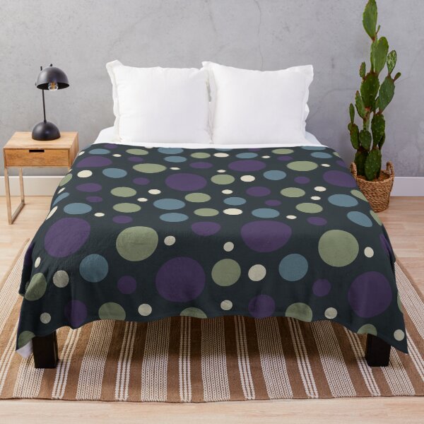 Item preview, Modern Circle Pattern – Charcoal Geometric Seamless Pattern designed and sold by ViviNyks.