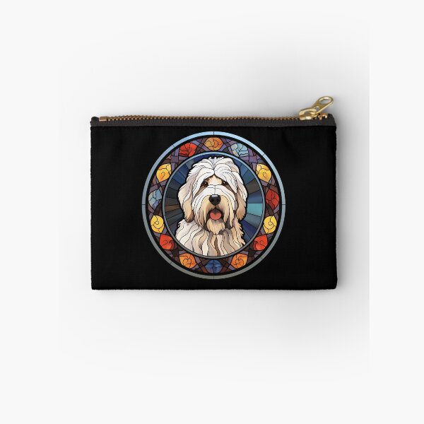 Item preview, Old English Sheepdog Stained Glass Leadlight Artistic Design Mom Dad designed and sold by rafaeltto.