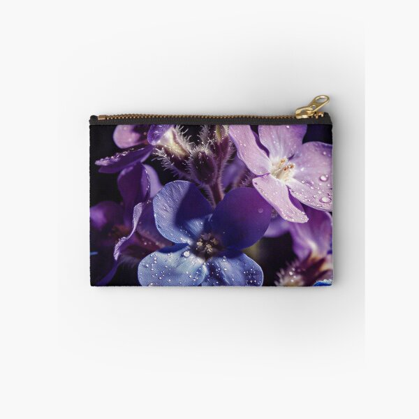 Item preview, Blue Forget Me Not Dew Flowers designed and sold by WitchyBotanicaArt.