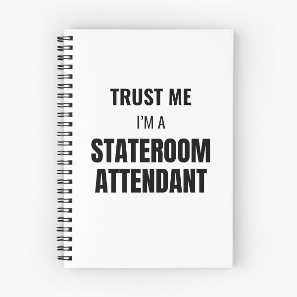 Item preview, Trust Me I'm a Stateroom Attendant (Black) designed and sold by ShipCrewNation.