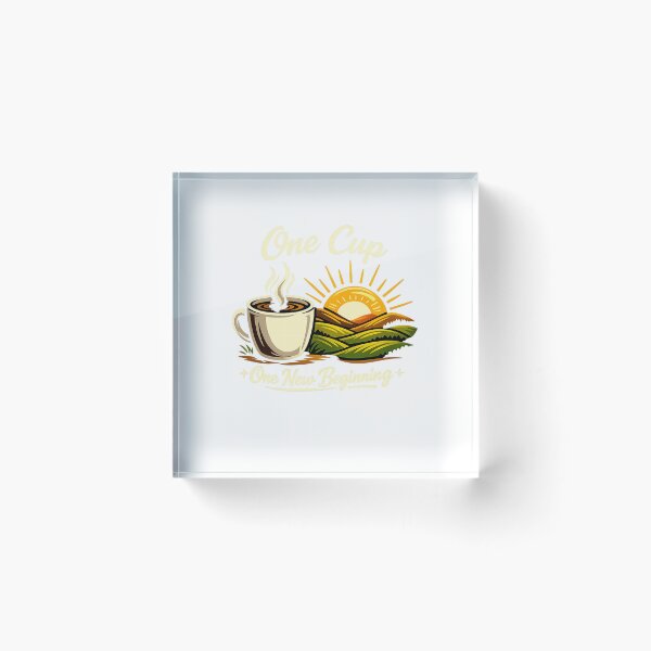 Item preview, One Cup One New Beginning  designed and sold by DPBTees70.