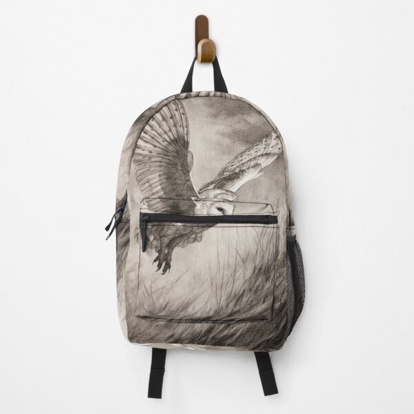 Item preview, A Barn Owl sweeping across open farmland, Birds in Motion designed and sold by CDC40.