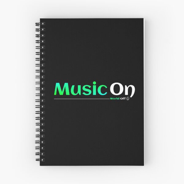Item preview, Music On. World Off. designed and sold by TheFineShirt.