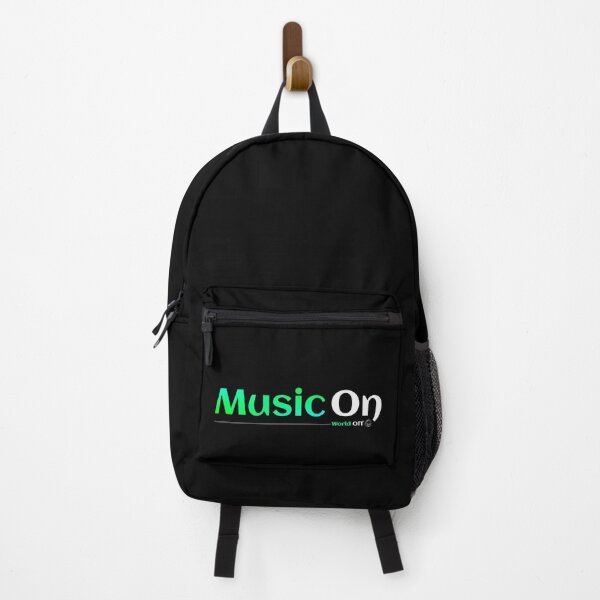 Item preview, Music On. World Off. designed and sold by TheFineShirt.