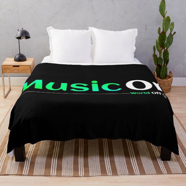 Item preview, Music On. World Off. designed and sold by TheFineShirt.