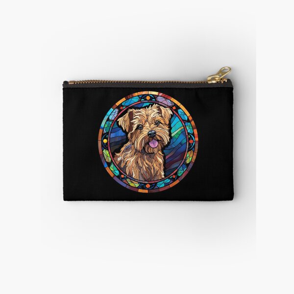 Item preview, Norfolk Terrier Dog Stained Glass Leadlight Artistic Design Mom Dad designed and sold by rafaeltto.