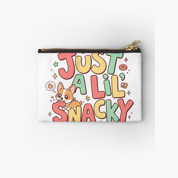 Item preview, Just a Lil Snacky Cute Corgi Food designed and sold by mackartist.