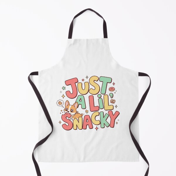 Item preview, Just a Lil Snacky Cute Corgi Food designed and sold by mackartist.