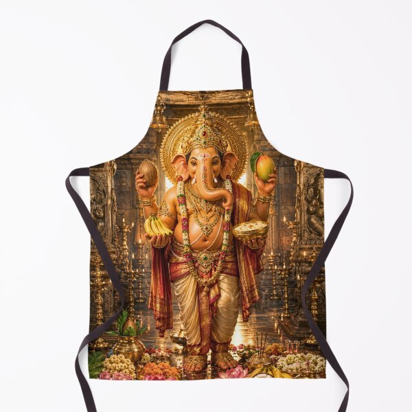 Item preview, The 32 forms of Ganapati Series-Bhakti Ganapati – The Divine Embodiment of Devotion | Museum-Quality Sacred Hindu Wall Art designed and sold by Homyar.