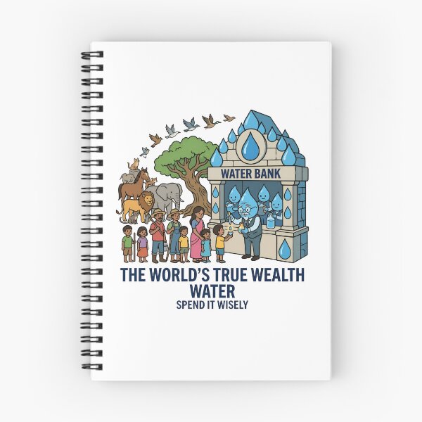 Item preview, Water Conservation The World's True Wealth designed and sold by Nuvoro Eco Awareness.
