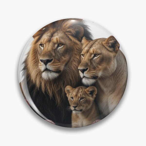 Item preview, Save Us Not Many Of Us Left Lion Family Wildlife Conservation Design designed and sold by Pioneer Spirit Market.