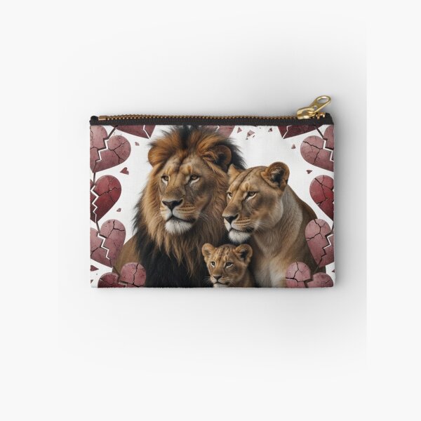 Item preview, Save Us Not Many Of Us Left Lion Family Wildlife Conservation Design designed and sold by Pioneer Spirit Market.