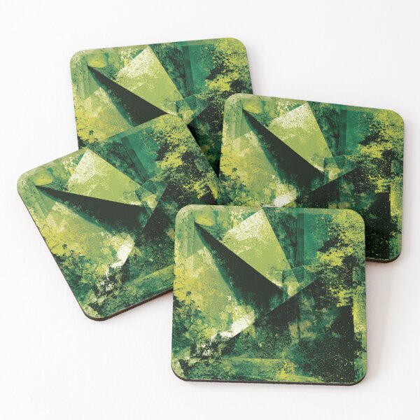 Item preview, The Green Fracture Folds (No.02) designed and sold by Form Finding Design.
