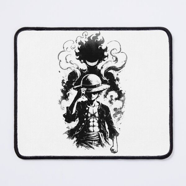 Item preview, Shadow Awakening – Monochrome Anime Silhouette Graphic designed and sold by AetherShards.