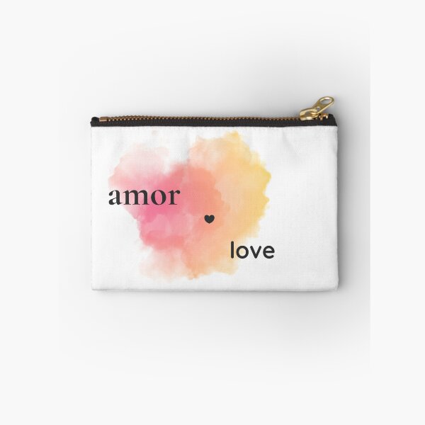 Item preview, Amor/Love Bilingual Watercolor Minimalist Art designed and sold by Sunbeam Atelier.