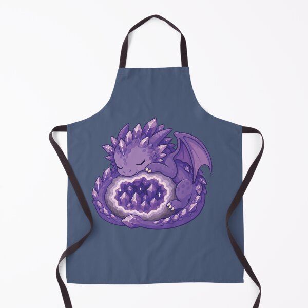 Item preview, Sleeping Amethyst Crystal Dragon Cute Fantasy designed and sold by SimplePoDesign.
